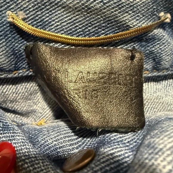 Saint Laurent Blue Denim Mini Skirt - Picture 4 of 7